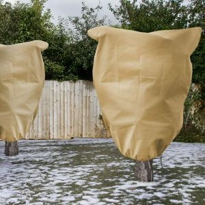 Housse d'hivernage XL - 240 x 200 cm - avec fermeture éclair et cordon de serrage