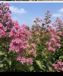 Lilas des Indes - Lagerstroemia indica - 150 cm - Fleurs roses